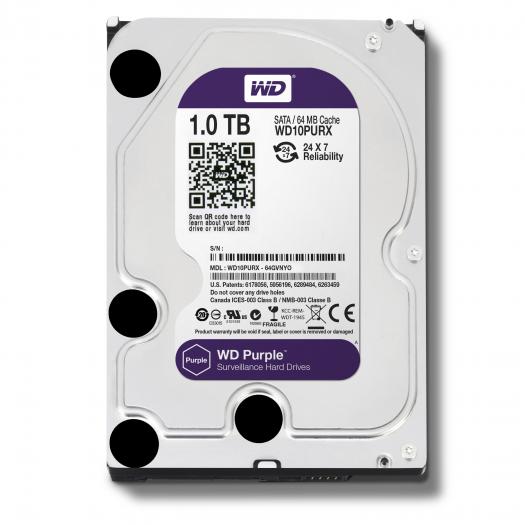 WD10PURX - 1TB Seria Purple CCTV